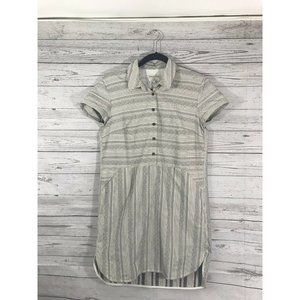 People Tree Organic Cotton Handwoven Dress Size 10